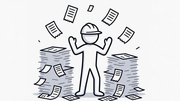 contractor overwhelmed by bookkeeping