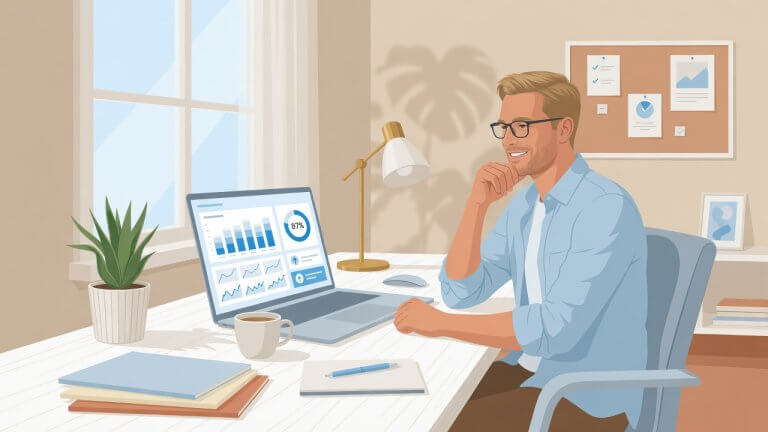 signs you need a bookkeeper small business owner reviewing clean financial reports